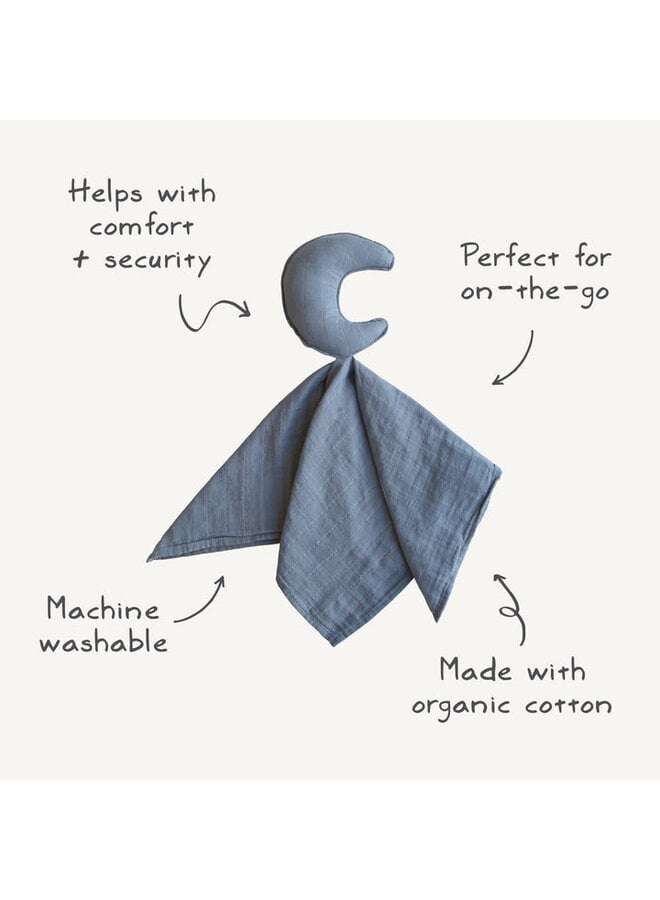 Mushie | lovely blanket | moon blush