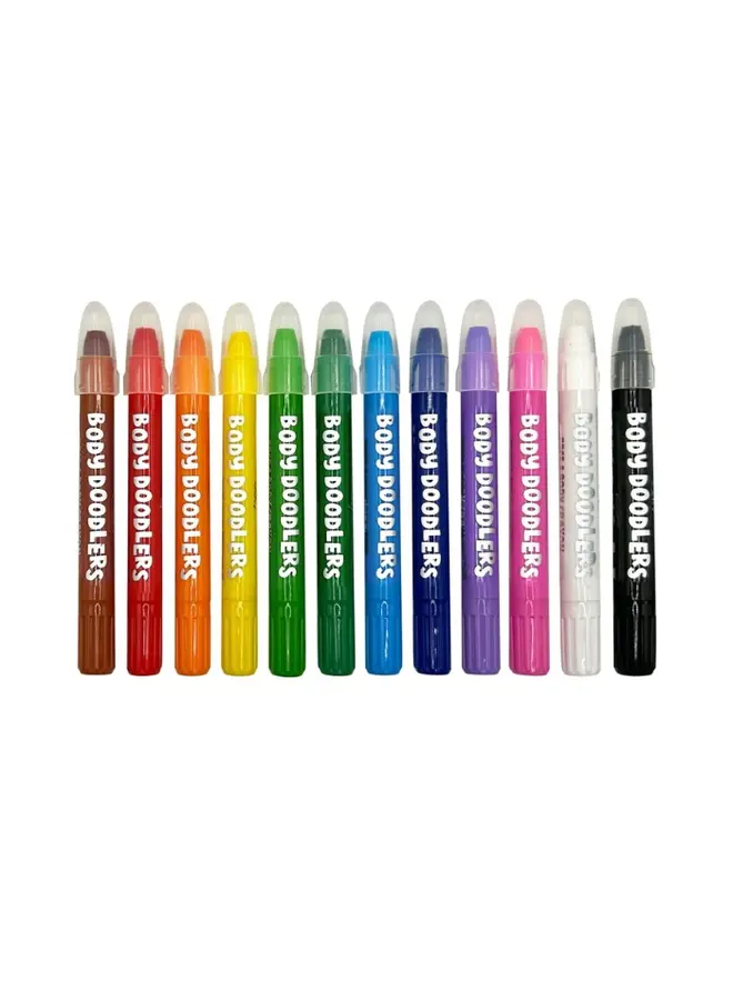 Ooly | body doodlers face & body crayons