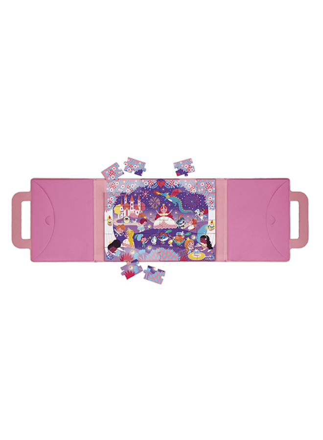 Janod | magnetipuzzel | prinsessen 36 stukjes