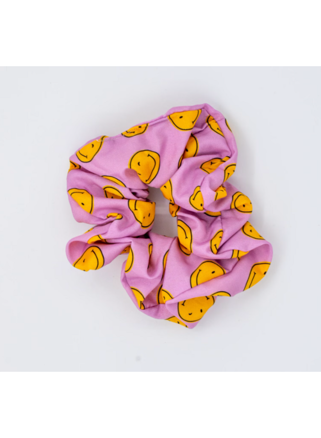 Colori Ribelle | scrunchie smiley lila