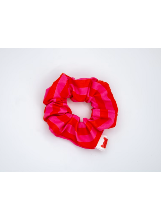 Colori Ribelle | scrunchie pink stripe