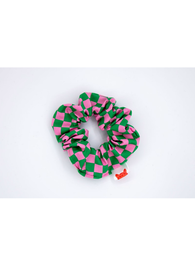 Colori Ribelle | scrunchie green block