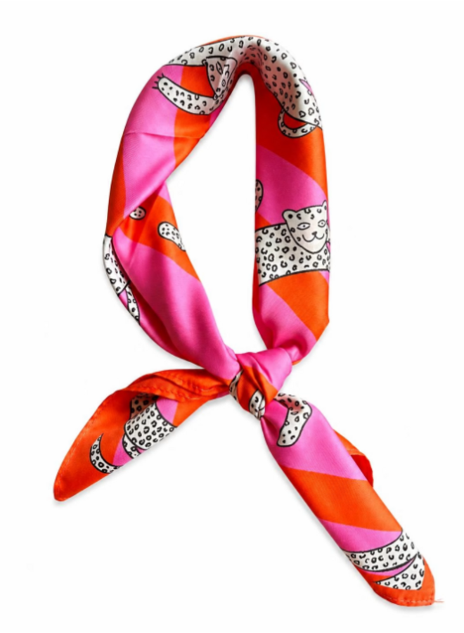 Colori Ribelle | sjaaltje roze panter