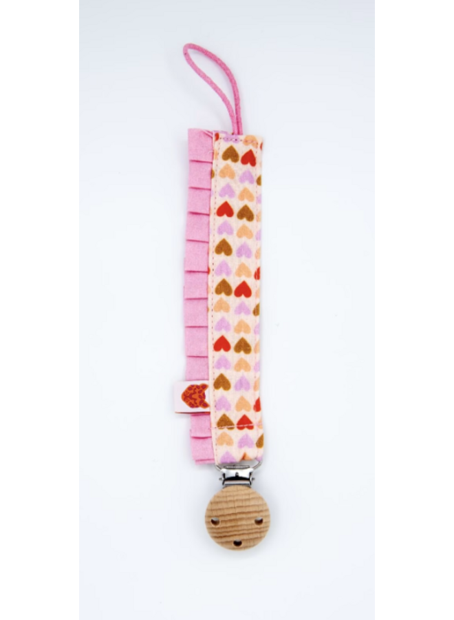 Colori Ribelle | speenkoord hearts ruffle