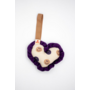 Colori Ribelle | speenknuffel heart taupe smiley