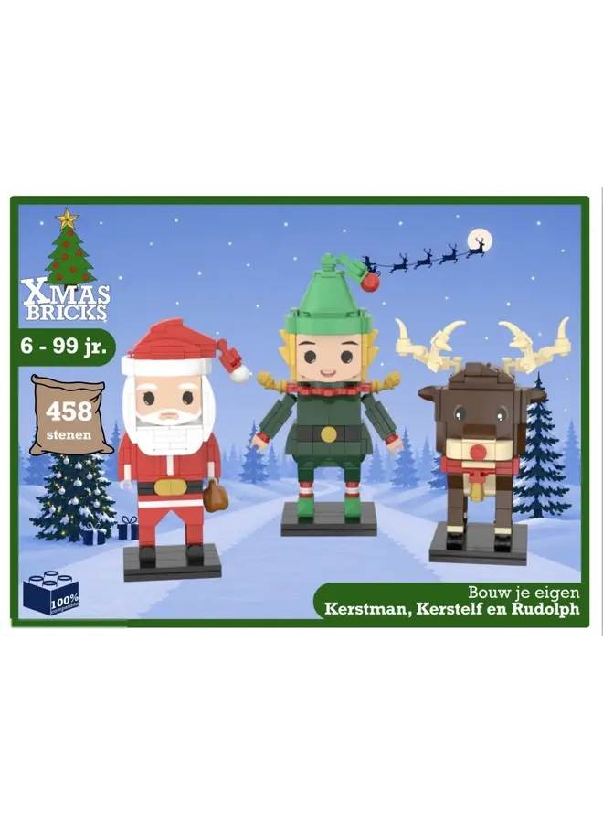 Sintbricks | kerst verzamelset 3 in 1
