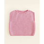 Hvid | vest harvey baby | cotton candy
