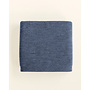 Hvid | blanket felix | denim