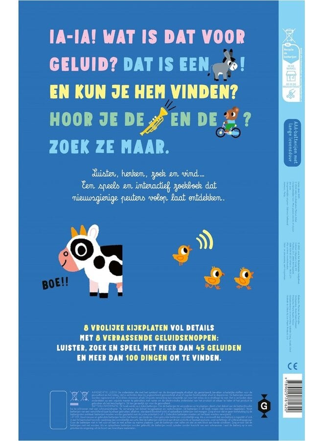 Boeken | mijn grote zoekboek met geluiden