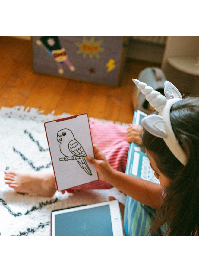 Kidywolf | kidydraw | mini tekenblok | huisdieren