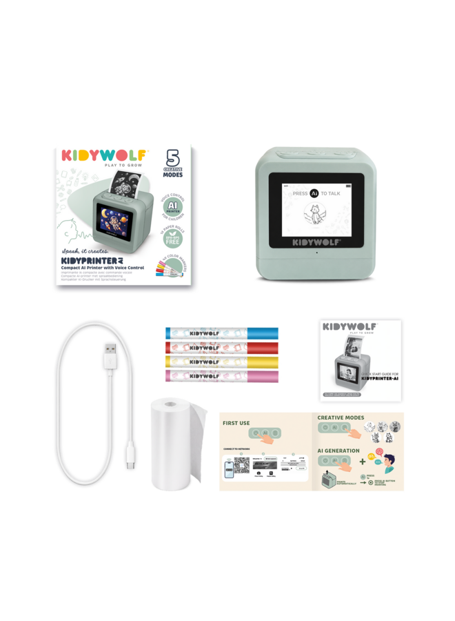 Kidyprinter-ai | mini ai printer