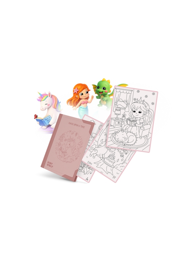 Kidywolf | kidydraw pad refill 6+ | once upon a time