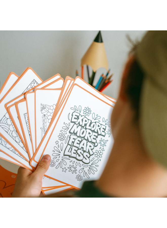 Kidywolf | kidydraw pad refill 8+ | inspirational quotes