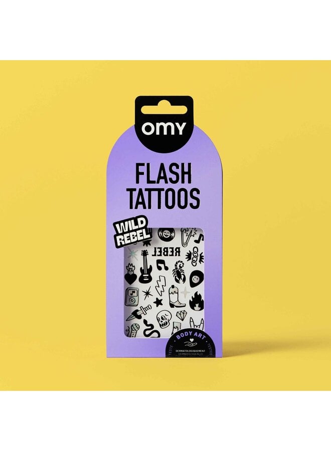 OMY | flash tattoos | rock club