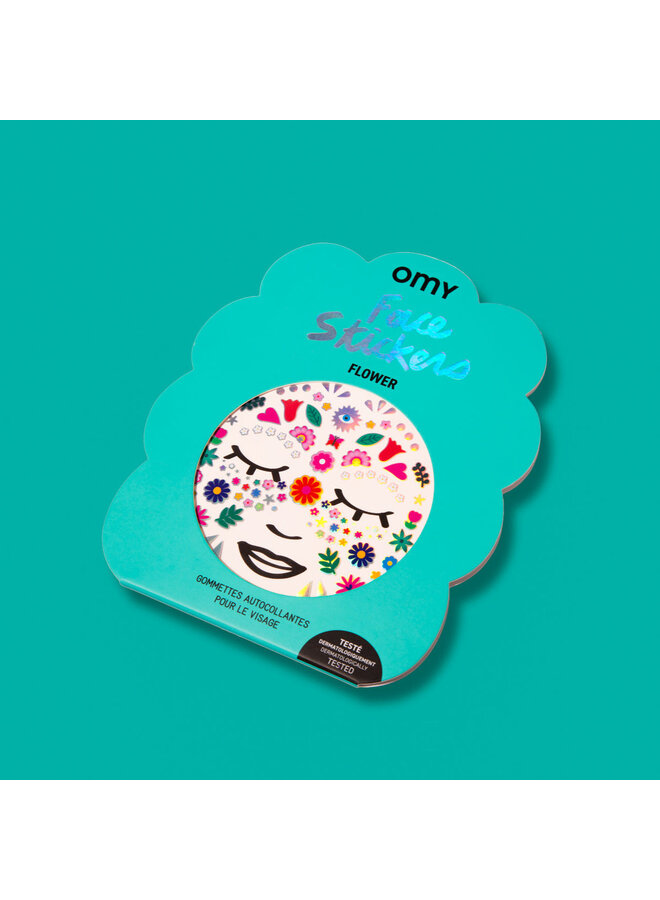 OMY | face stickers | flower