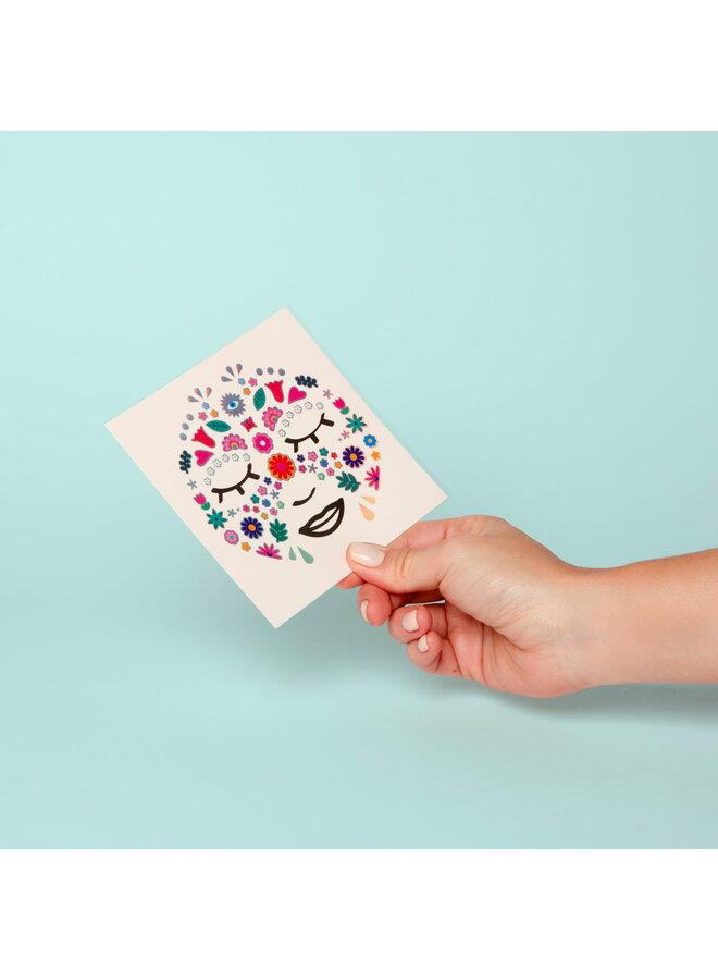 OMY | face stickers | flower