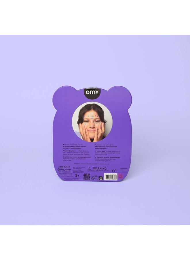 OMY | face stickers | kawai
