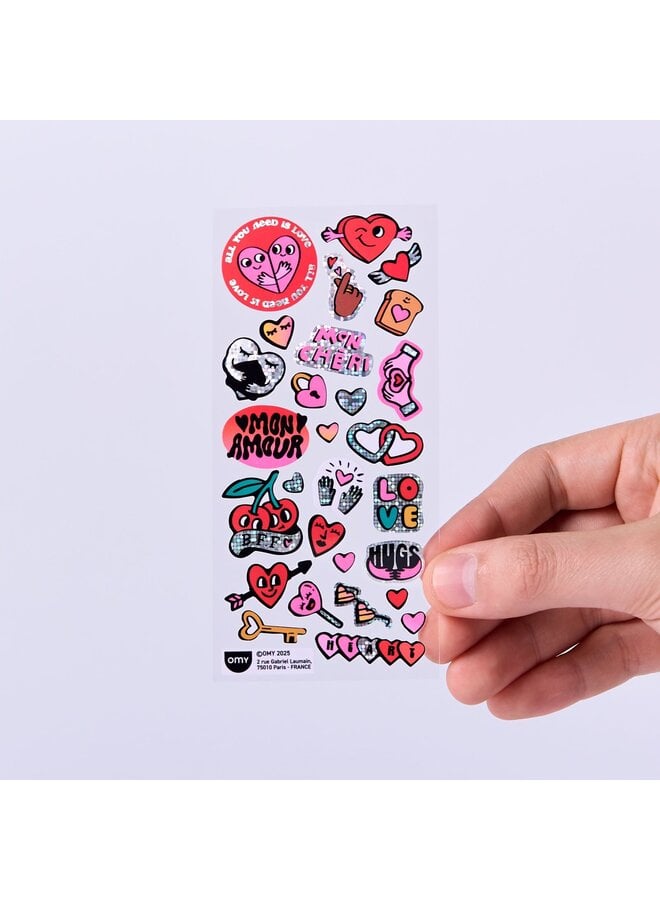 OMY | stickers iconic | love
