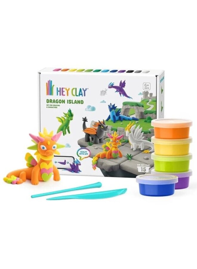 Hey Clay | 15 cans set | dragon island