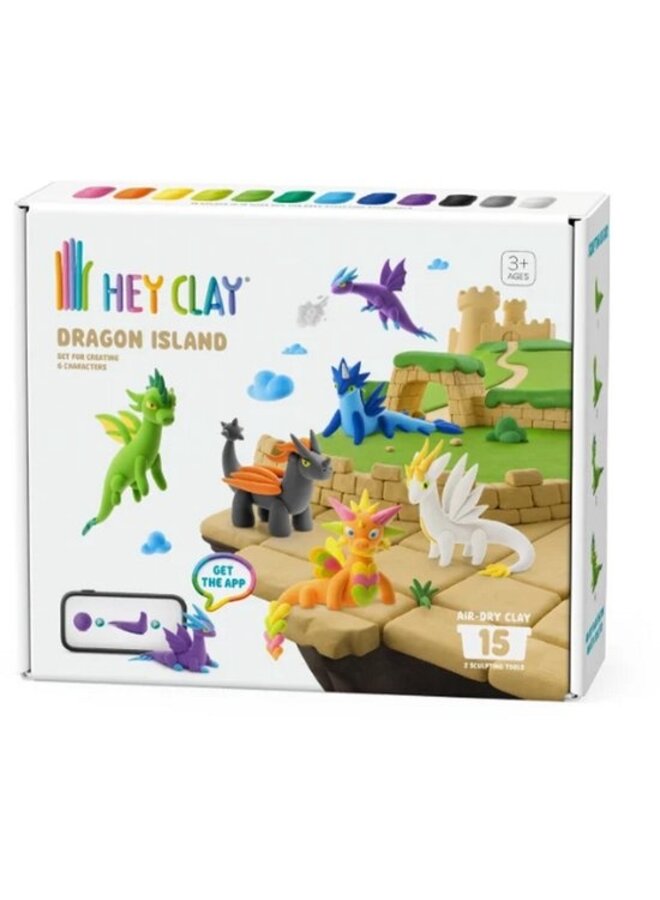 Hey Clay | 15 cans set | dragon island