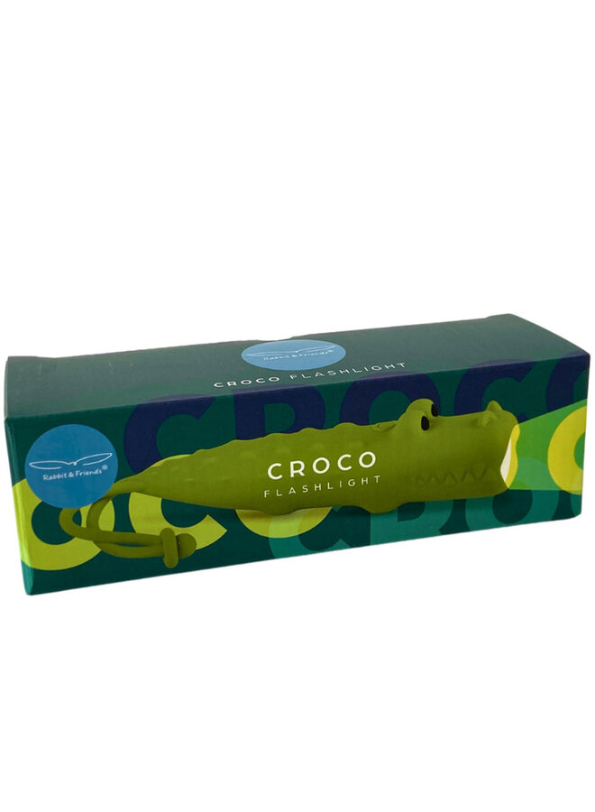 Rabbit & friends | silicone flashlight | crocodile