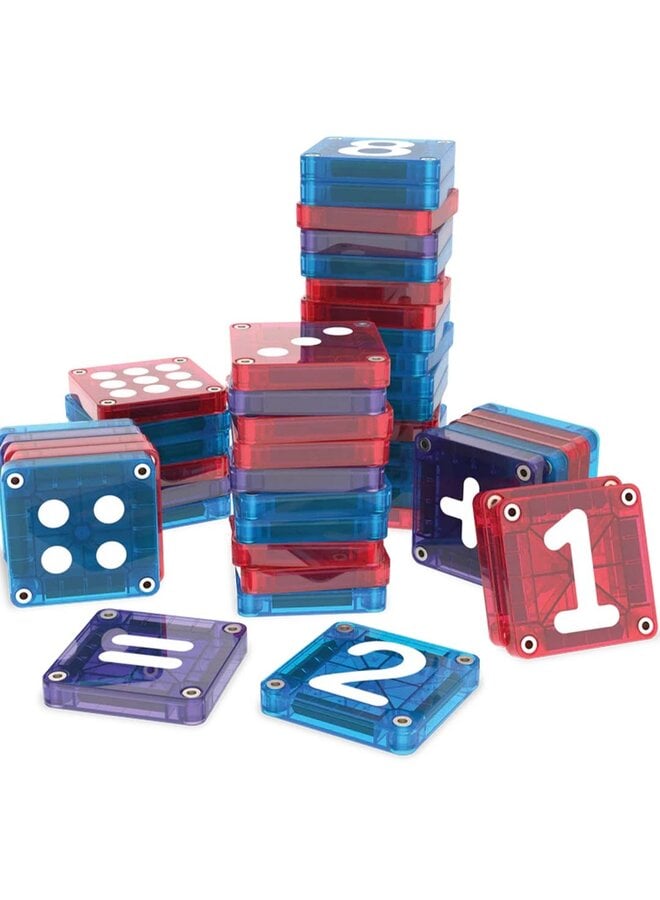 Magna-Tiles | micro mags learn numbers 56