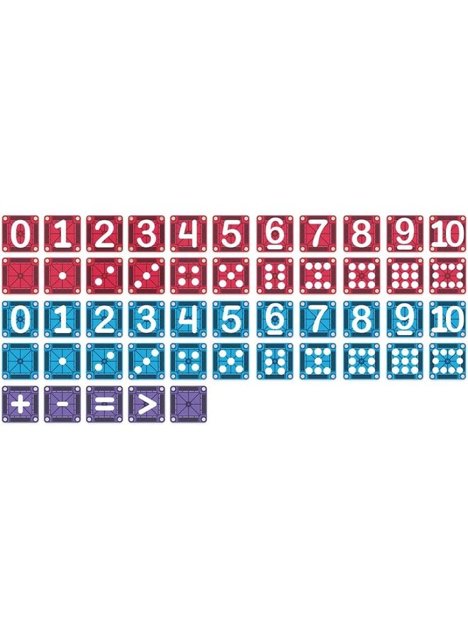 Magna-Tiles | micro mags learn numbers 56