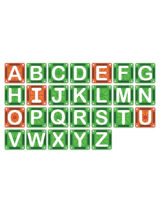 Magna-Tiles | micro mags learn letters 56
