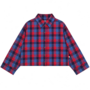 Repose | boxy blouse ls | club check