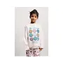 The New Society | smiley sweatshirt light lilac