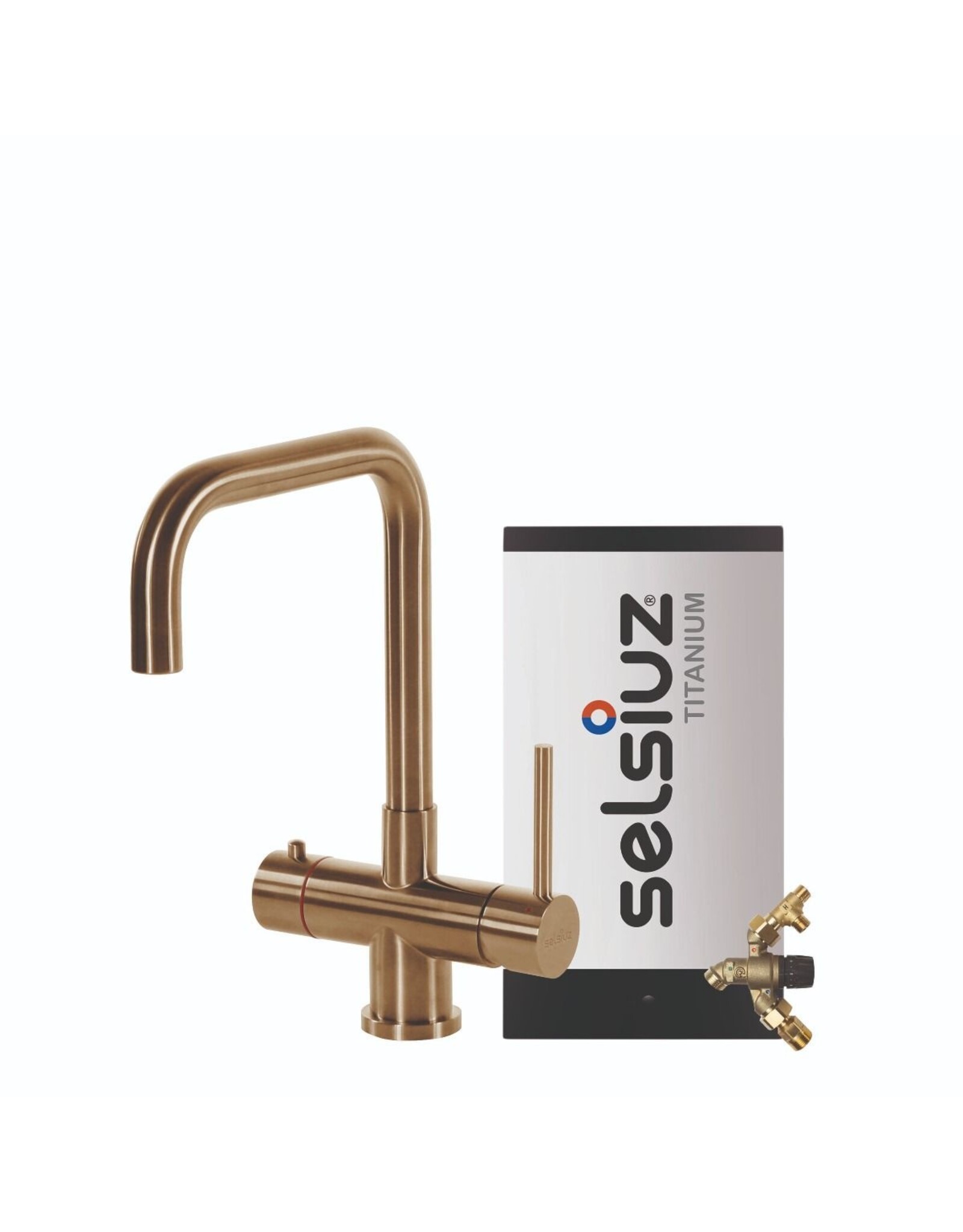 Selsiuz Selsiuz Haaks Gold / Goud met TITANIUM Combi Extra (Combi+) boiler
