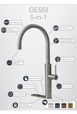 Selsiuz Selsiuz by Gessi 5 in 1 Copper / Koper met Solo boiler en Cooler