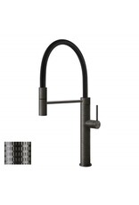 Gessi Gessi 316 Gun Metal Zwart Meccanica Eenhendelkeukenmengkraan