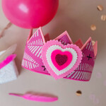 Verjaardagskroon Pink Feather