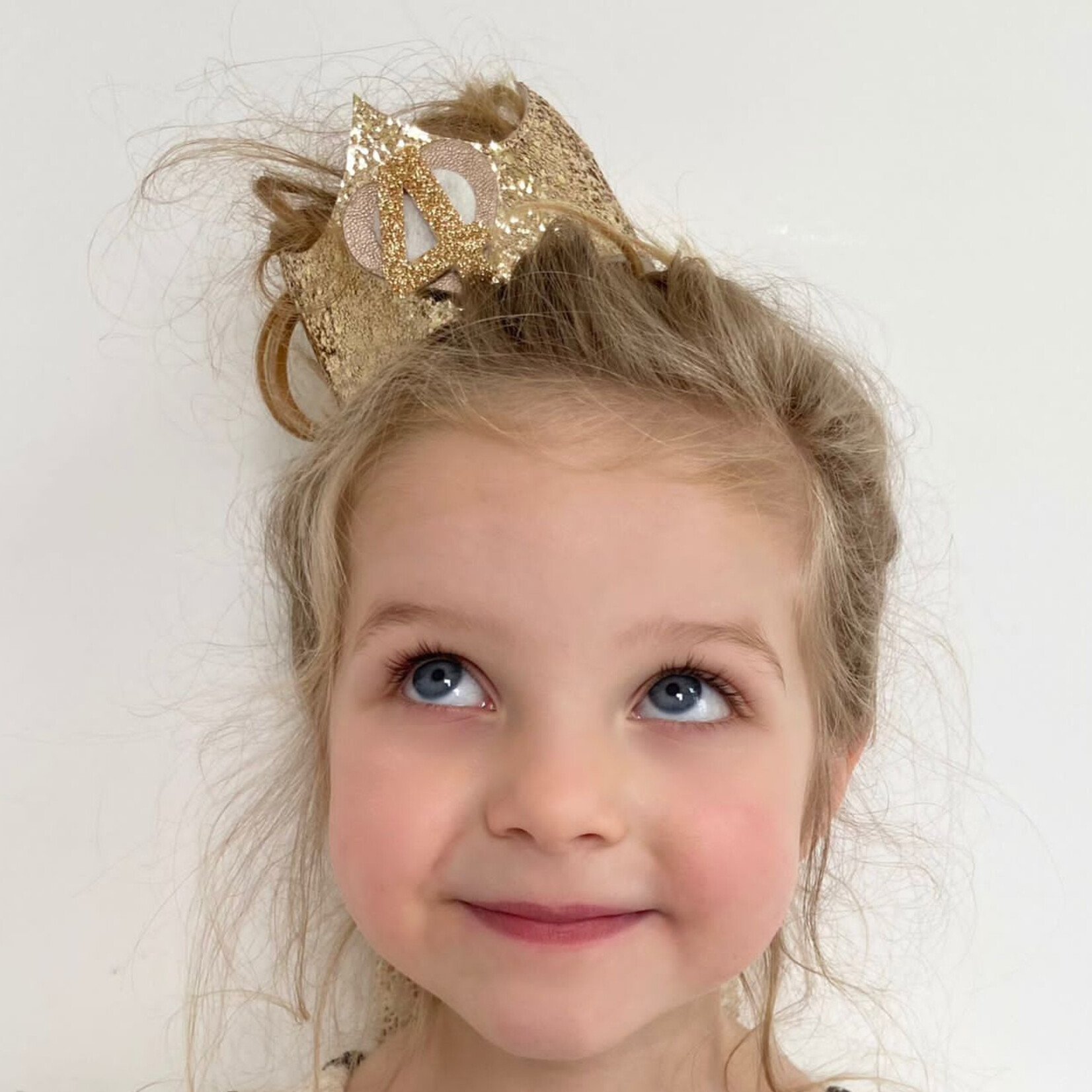 Los Cijfer of Hartje voor het Knot Kroontje met klittenband