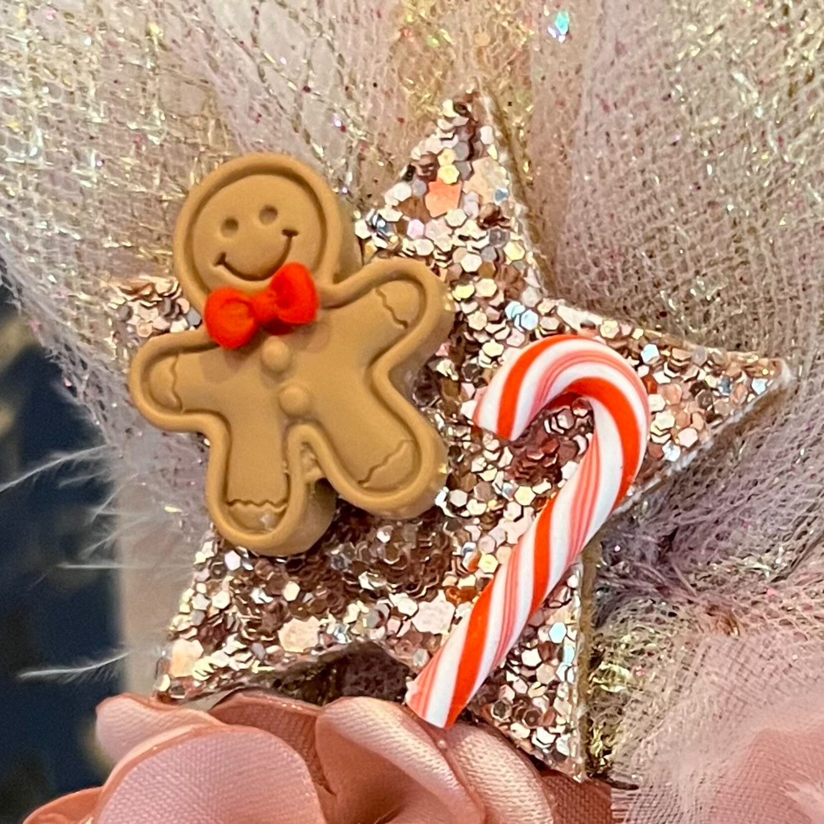 Verwisselbaar Christmas sterretje voor de haarband