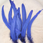 Veren marineblauw lang