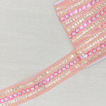 Sierband party licht roze