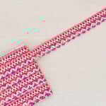 Sierband party fuchsia roze