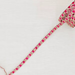 Sierband party bordeaux fuchsia