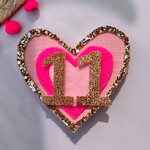 Verjaardagsbutton Ibiza Pink