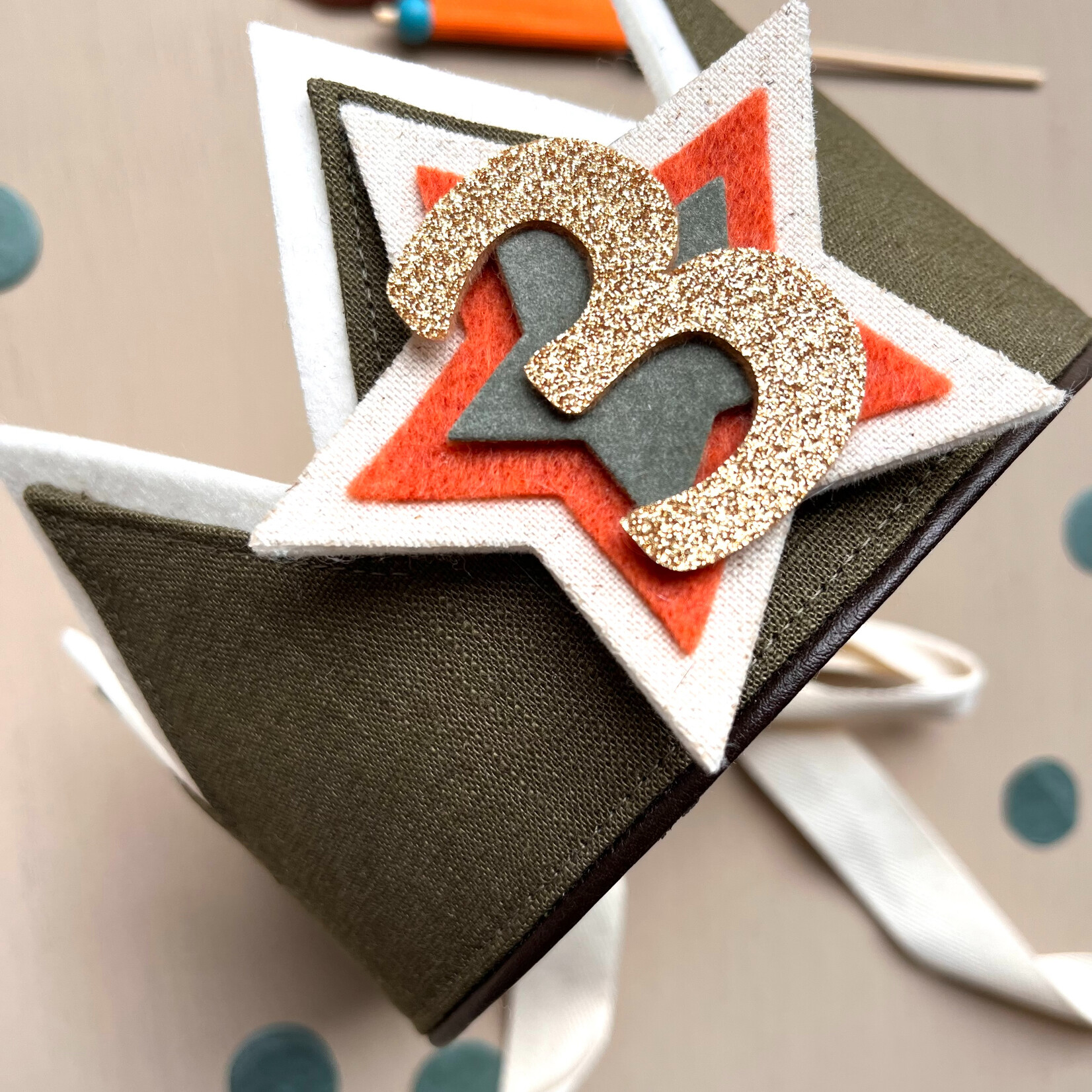 Verjaardagskroon Linnen Jungle Joy