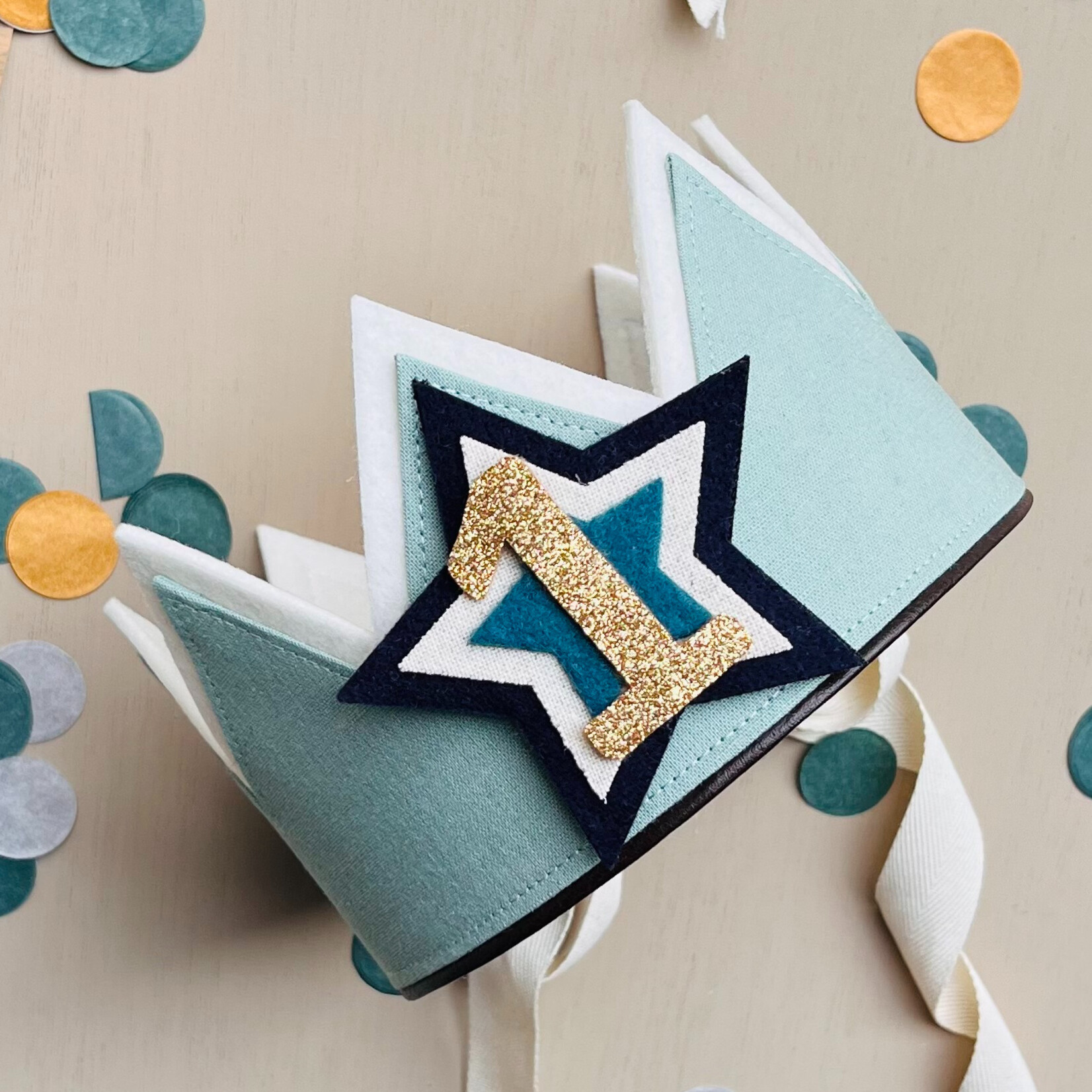 Verjaardagskroon Linnen Ocean Joy