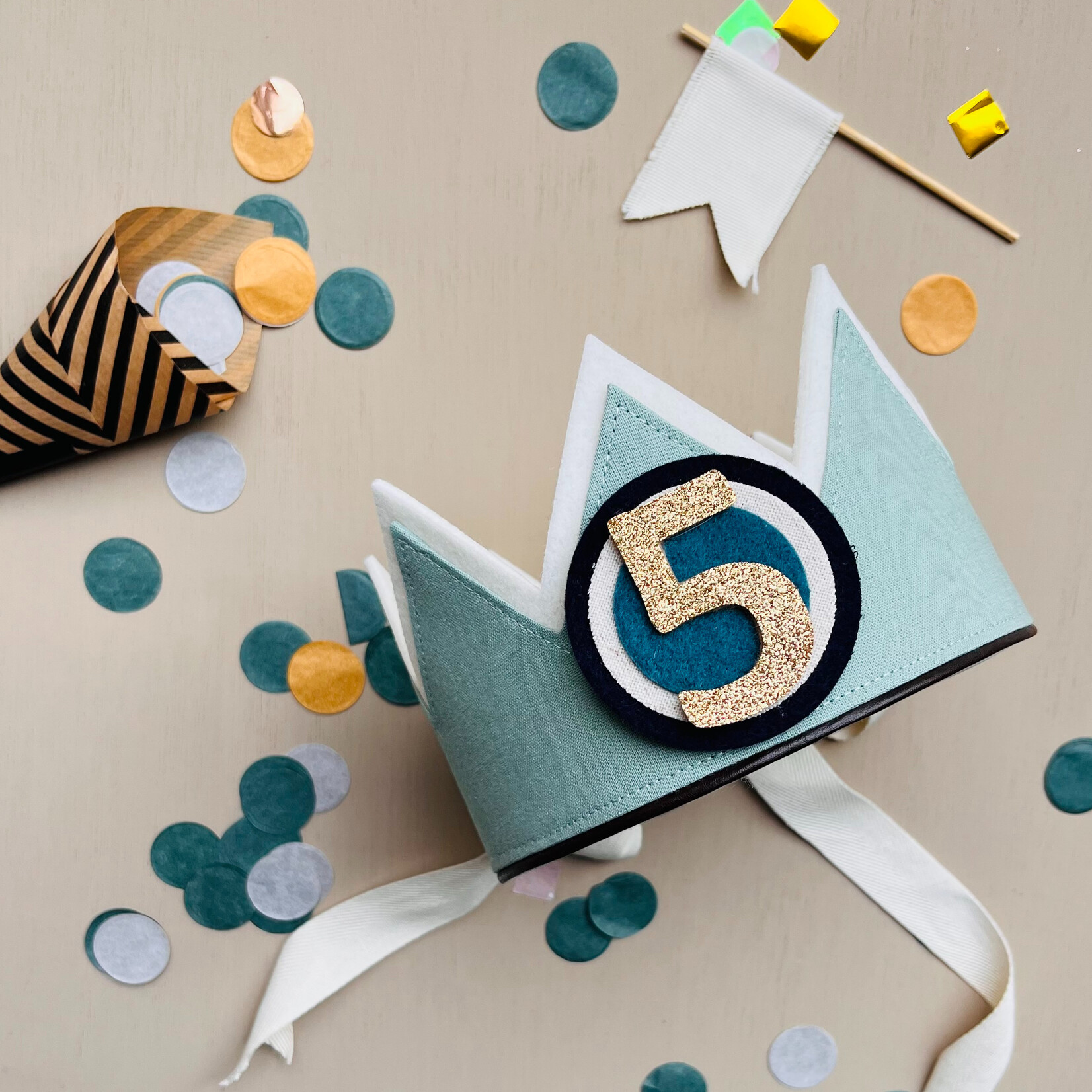 Verjaardagskroon Linnen Ocean Joy