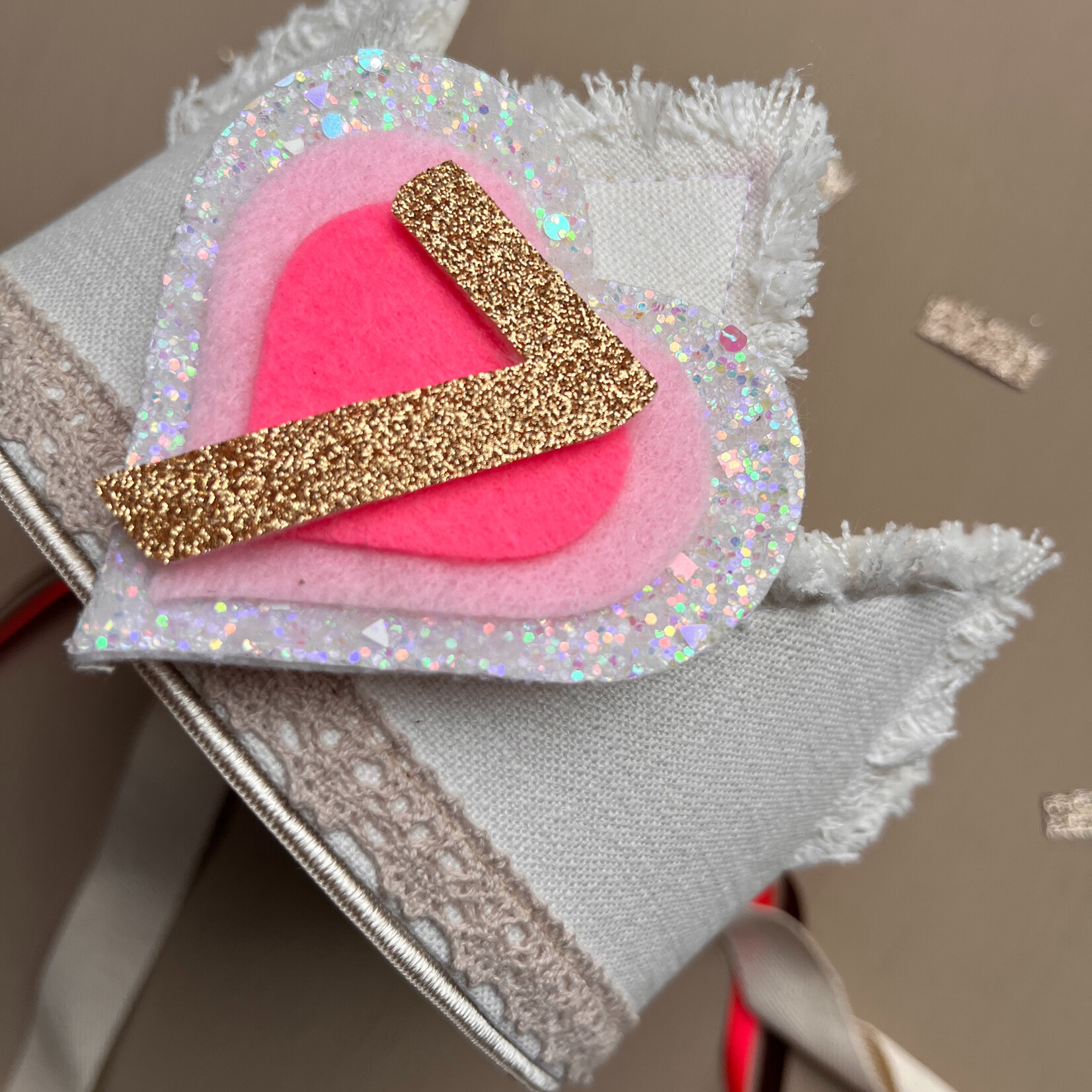 Verjaardagskroon Linnen Witte Fiesta