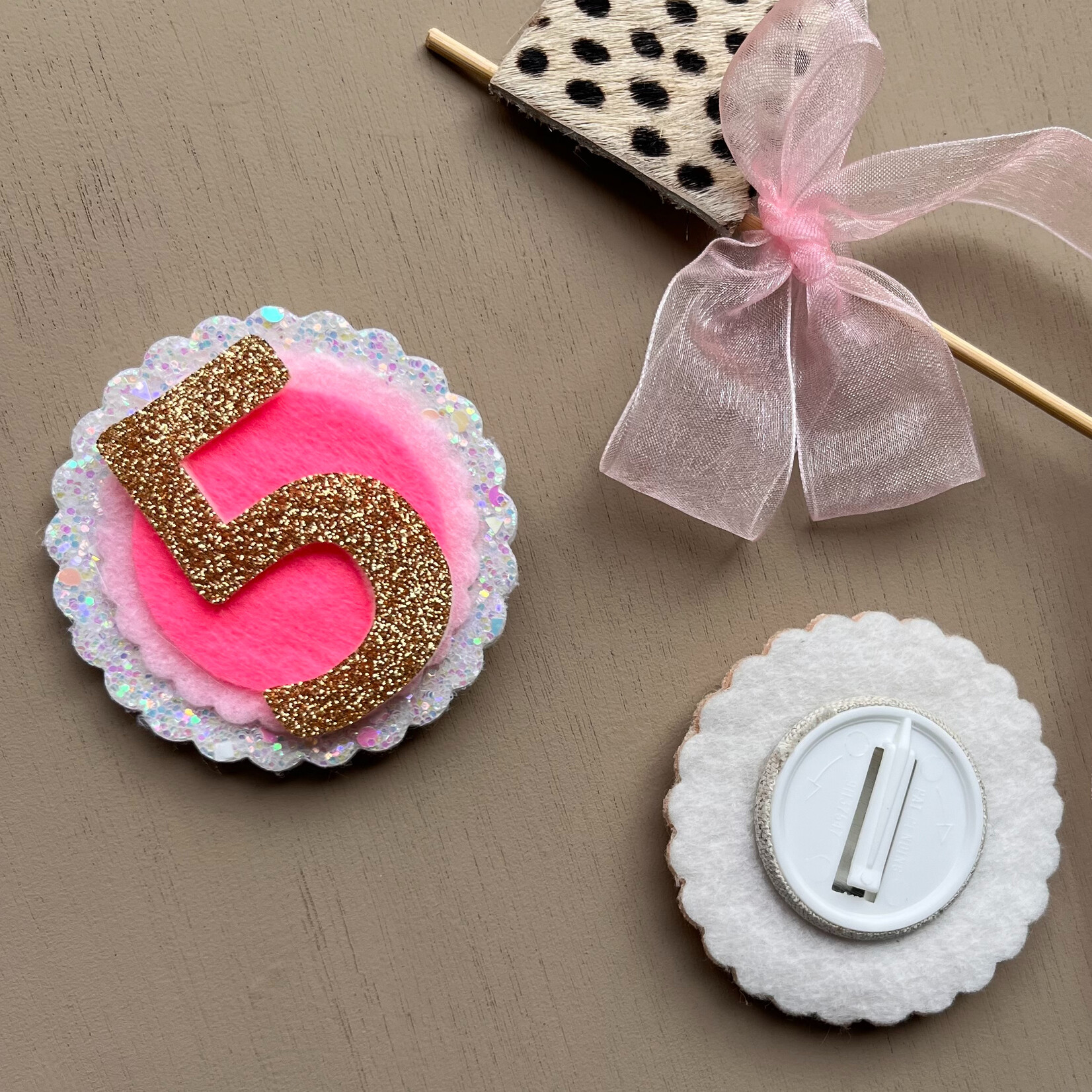 Los cijfer Kroon Witte Fiesta