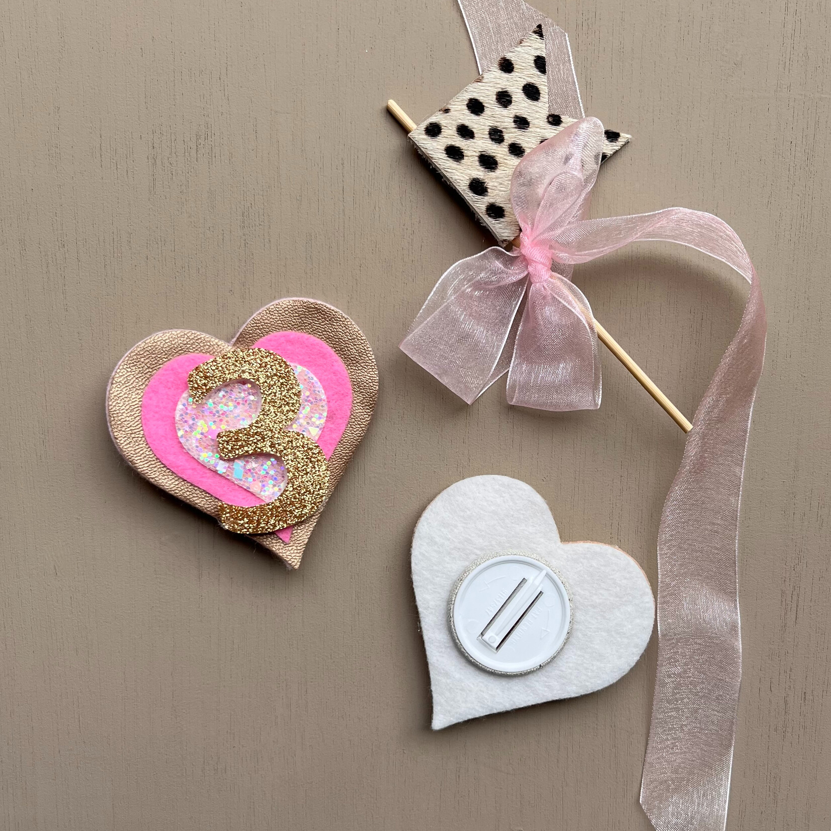 Los cijfer Kroon Droomroze