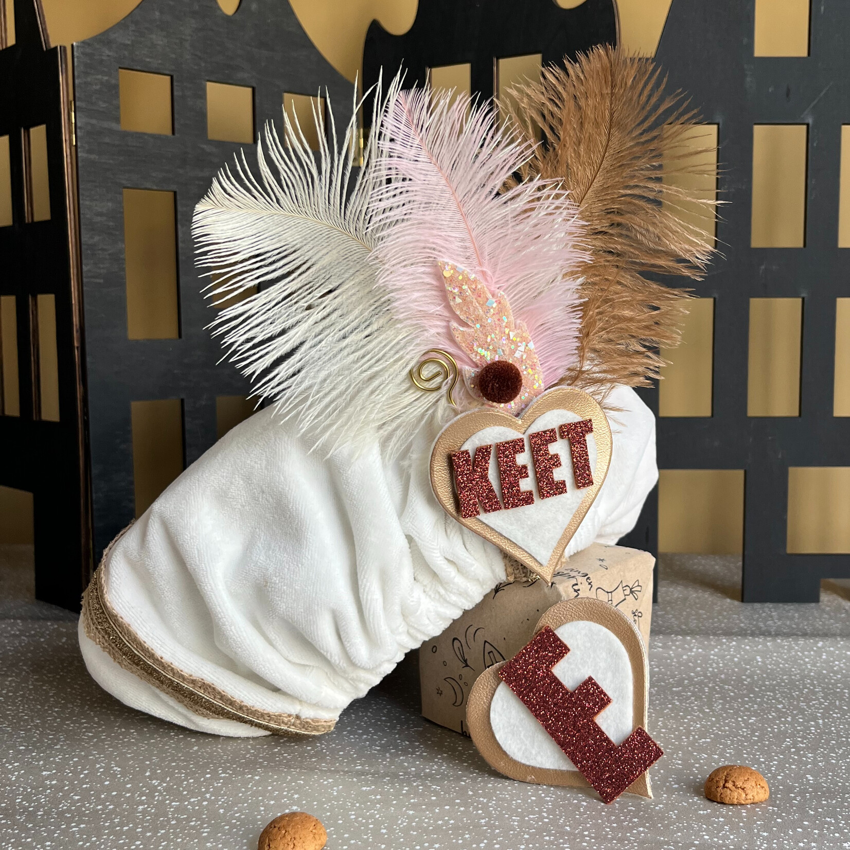 Pietenmuts Roomwit naturel