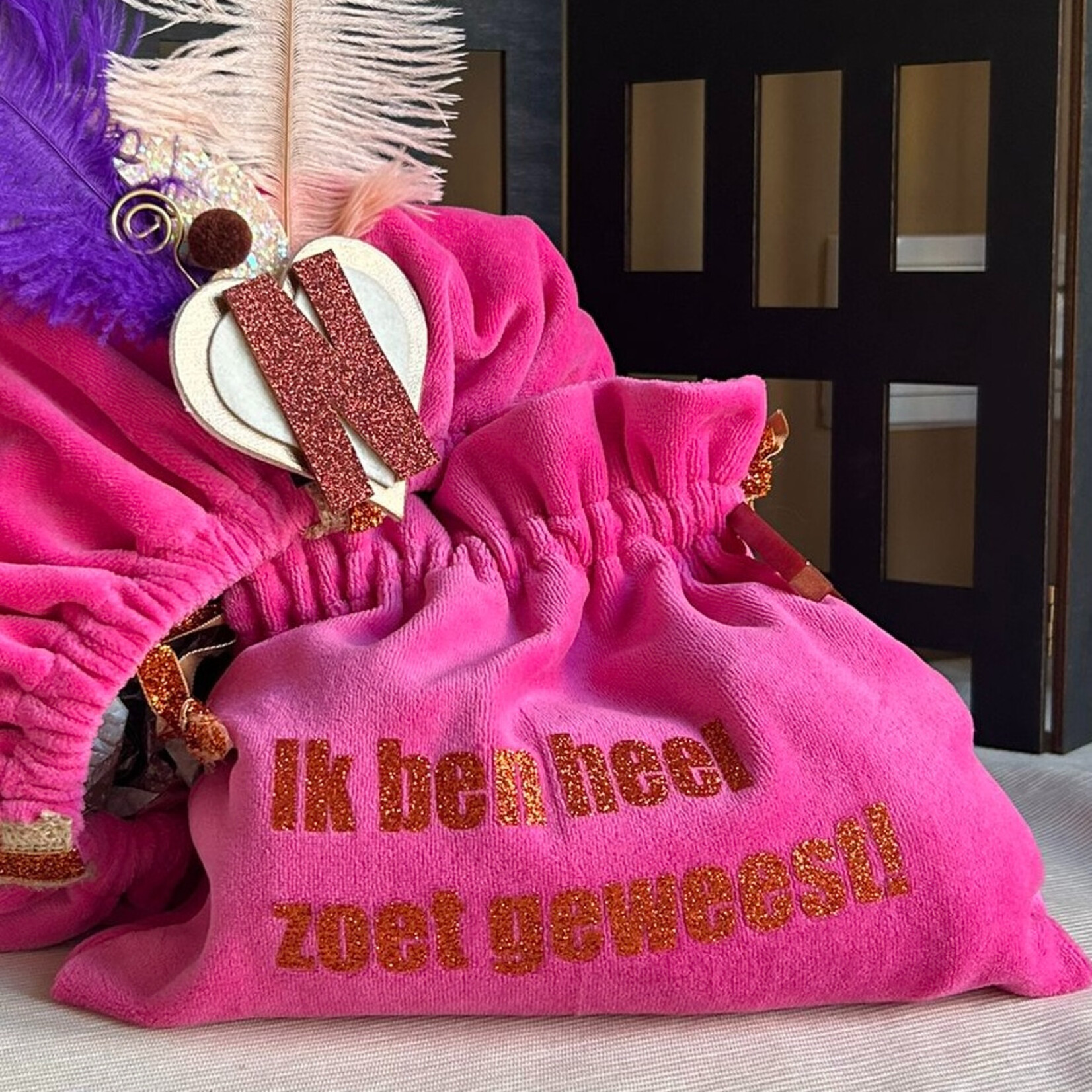 Pepernotenzakje Fuchsia