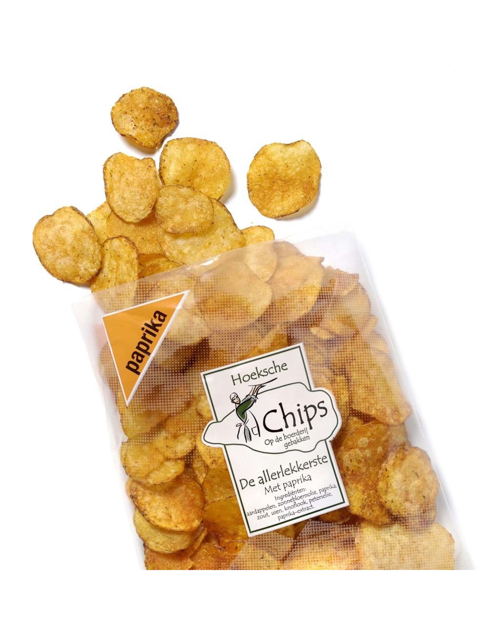Hoeksche Waard Chips paprika 150 gr